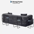 80.7 5-in-1 Schlafsofa – Kord, 544 kg, kein Aufbau