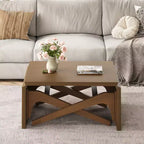 2-in-1 Couchtisch, ausziehbarer Esstisch, höhenverstellbarer Tisch für Zuhause & Büro, platzsparend – ModernLuxe