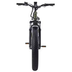 GOTRAX Fat Tire 26 Zoll E-Hybrid-Fahrrad für Erwachsene mit Tiefeinsteigerrahmen – Grün