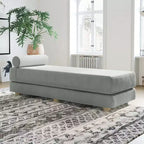 Tagesbett / ausklappbares Schlafsofa (Queensize) - Microvelvet