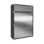 Seville Classics UltraHD 2-teiliges, extrabreites Aufbewahrungsschrank-Set, 60 x 24