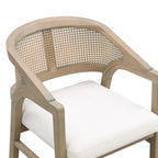 Christopher Knight Home - Esszimmerstuhl mit Rohrgeflecht (2er-Set)