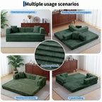 80.7 5-in-1 Schlafsofa – Kord, 544 kg, kein Aufbau