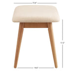 Norwegisch-dänisches Esstisch-Set aus Eiche mit konischen Beinen von iNSPIRE Q Modern