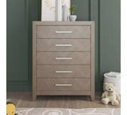 Child Craft Kieran Kinderbett, Doppelkommode und Wäscheschrank Set, 3-teilig, beinhaltet 4-in-1 umwandelbares Kinderbett, Kommode und Wäscheschrank