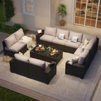 Gartensitzgruppen mit 10 cm dicken Kissen