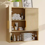Badezimmer-Wandschrank - Medizinschrank mit Scheunentüren & verstellbarem Regal - 25x23,6x9 Zoll Wandschrank