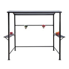 Outdoor-Grillpavillon mit Stahlrahmen, 1,5 m x 2,4 m