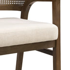 Christopher Knight Home - Esszimmerstuhl mit Rohrgeflecht (2er-Set)