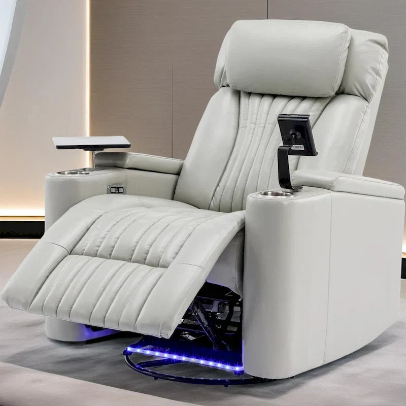 Multifunktionaler 270°-drehbarer Heimkino-Sessel mit elektrischer Liegefunktion