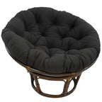 Bali 42-Zoll Rattan Papasan-Sessel mit Twill-Kissen