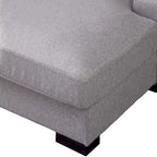 Modernes überdimensionales Schlafsofa im Mid-Century-Stil mit Kissen