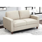 Miles Mid Century Modern Zweisitzer-Sofa mit Wendekissen Groß