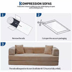80.7 5-in-1 Schlafsofa – Kord, 544 kg, kein Aufbau