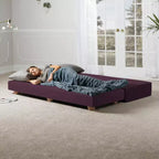 Tagesbett / ausklappbares Schlafsofa (Queensize) - Microvelvet