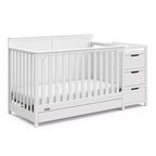 5-in-1 umbaubares Babybett und Wickeltisch mit Schublade