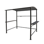 Outdoor-Grillpavillon mit Stahlrahmen, 1,5 m x 2,4 m