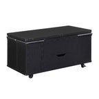 Multifunktionaler moderner Couchtisch mit Hebefunktion, verstecktem Stauraum, 4 Hockern und Rollen, perfekt für moderne Wohnbereiche