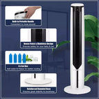 Costway 3-in-1 Verdunstungs-Luftkühler 41'' Tragbarer Turmventilator Luftbefeuchter