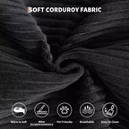 Schlafsofa, 78.8 5-in-1 Klappmatratze/Liegesofa, Stahlrahmen mit fester Form, Cord mit Kissen