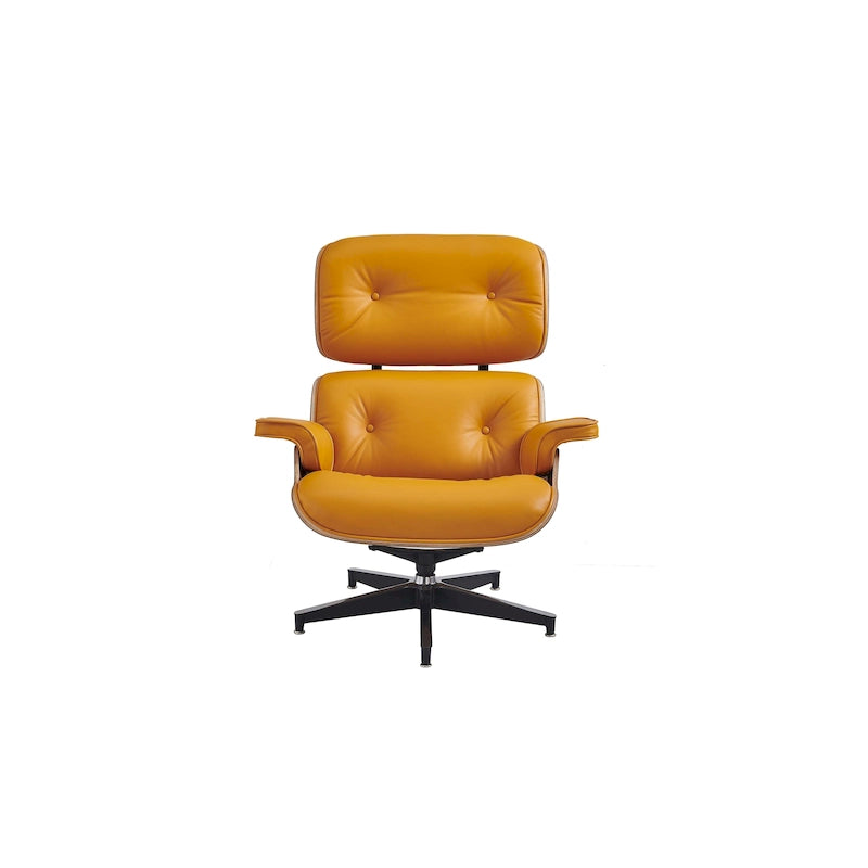 Mid Century Modern Leder Loungesessel Sessel Relaxsessel
