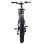 GOTRAX Fat Tire 26 Zoll E-Hybrid-Fahrrad für Erwachsene mit Tiefeinsteigerrahmen – Grün