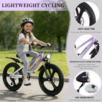 NAYSAYE 20 Zoll Kinder-Mountainbike mit 7-Gang-Antrieb und Magnesiumlegierungsrahmen für Jungen und Mädchen im Alter von 8-12 Jahren, 57.09*21.65*29.92