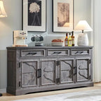 Buffetschrank Landhausstil, Kaffeebar Weinbar für Esszimmer - N/A