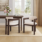 Conrad Raffinierter Moderner Esszimmerstuhl mit Armlehne von Christopher Knight Home