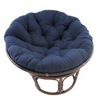 Bali 42-Zoll Rattan Papasan-Sessel mit Twill-Kissen