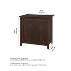 Key West Sekretär mit Lagerschrank von Bush Furniture