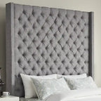 Naples Button-Tufted Wingback-Kopfteil ohne Bettgestell von iNSPIRE Q Artisan