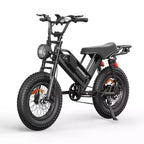 Eilleo 20 Fat Tire E-Bike, 750W Motor (920W Spitze), 40 km/h, 80-110 km Reichweite, 48V 15.6Ah Akku, Dual-Federung, Shimano 7-Gang
