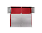 Seville Classics UltraHD 2-teiliges, extrabreites Aufbewahrungsschrank-Set, 60 x 24