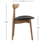 Norwegisch-dänisches Esstisch-Set aus Eiche mit konischen Beinen von iNSPIRE Q Modern