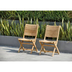 Amazonia Teak Sessa 13-teiliges ausziehbares Terrassen-Ess-Set – 13-teilig