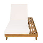 Christopher Knight Home - Michael Outdoor-Liegestuhl-Set aus Akazienholz, 2er-Pack