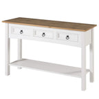 Holz-Dielentisch Konsole 3 Schubladen Corona | Furniture Dash - N/A