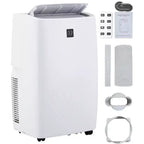 14000 BTU mobile Klimaanlage, Klimagerät mit Fernbedienung, Kühl-, Ventilator- und Entfeuchtungsfunktion, Schlafmodus/24-Stunden-Timer, kühlt 700 Sq.ft