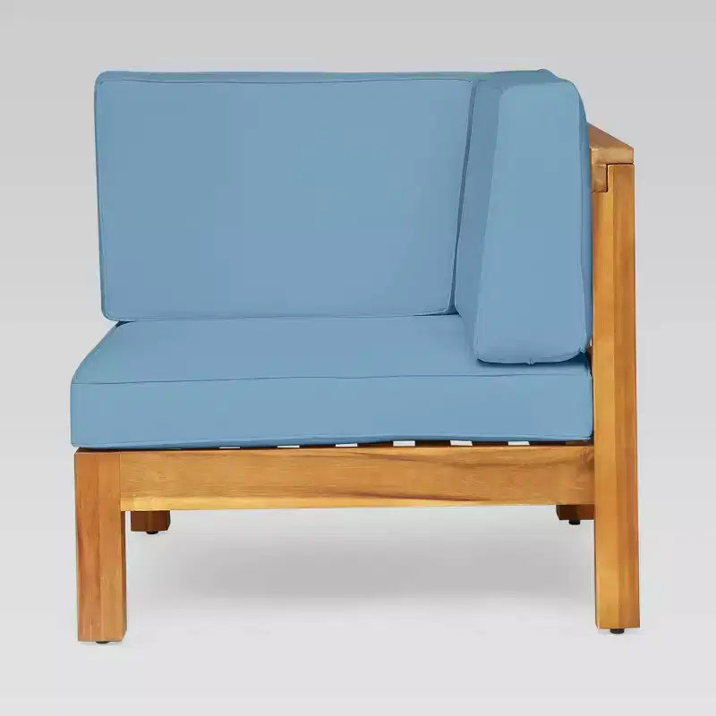 Brava 5-teiliges Sektional-Sofa-Set Akazie – Christopher Knight Home