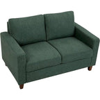 Miles Mid Century Modern Zweisitzer-Sofa mit Wendekissen Groß