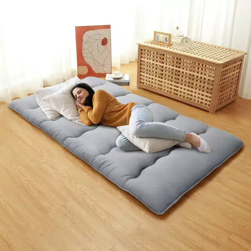 Japanische Futonmatratze, faltbare Bodenschlafmatte, Tatami-Matte für Zuhause, Campingmatratze