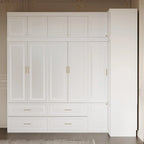 93.9H/74.2H Schrank Kleiderschrank Garderobe Hängende Schubladen Aufbewahrung