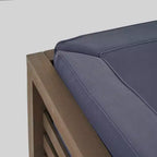 Oana 2-teiliges modulares Loveseat aus Akazienholz – Christopher Knight Home