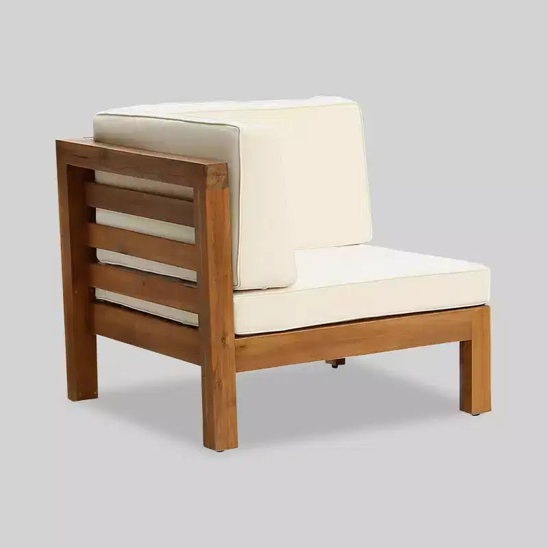 Oana 2-teiliges modulares Loveseat aus Akazienholz – Christopher Knight Home