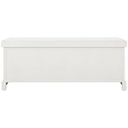 SAFAVIEH Fiorello 3-Schubladenbank mit Polsterung – 120 B x 38 T x 48 H cm – 120Bx38Tx48H