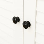 Kleiderschrank Hochschrank Schrank 59B Großer Freistehender Kleiderschrank Weiß