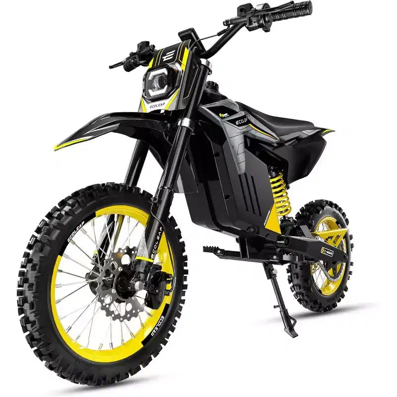 ECOLEAP 3500 W Peak Elektro-Dirtbike für Jugendliche & Erwachsene, 60 km/h Offroad E-Bike, 48 V 21 Ah Akku, bis zu 88 km Reichweite, 180 kg, 13+