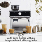 Espressomaschine, mit Mahlwerk, 2,8 L Wassertank