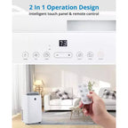 14000 BTU mobile Klimaanlage, Klimagerät mit Fernbedienung, Kühl-, Ventilator- und Entfeuchtungsfunktion, Schlafmodus/24-Stunden-Timer, kühlt 700 Sq.ft